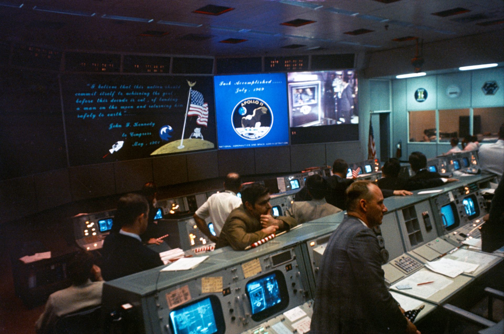 Houston Mission Control Center